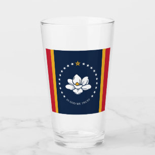 Mississippi Flag - New Magnolia Flag Glass