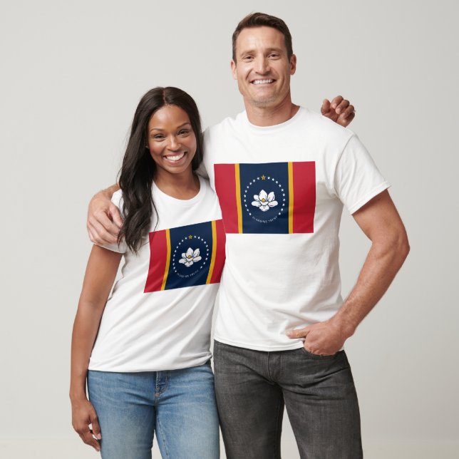 Mississippi Flag  T-Shirt (Unisex)