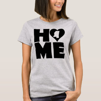 Mississippi Home Heart State Tees T-Shirt