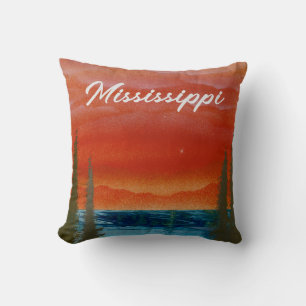 Mississippi Landscape Cushion