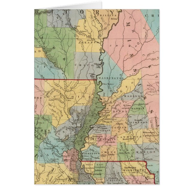 Mississippi, Louisiana, Arkansas (Front)