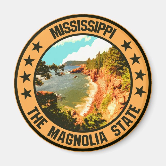 Mississippi                                        magnet (Front)