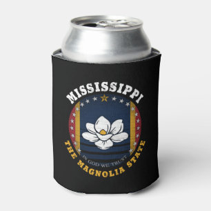 MISSISSIPPI MAGNOLIA STATE FLAG CAN COOLER
