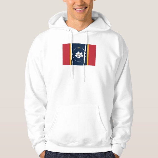 mississippi new flag usa united states america mag hoodie (Front)