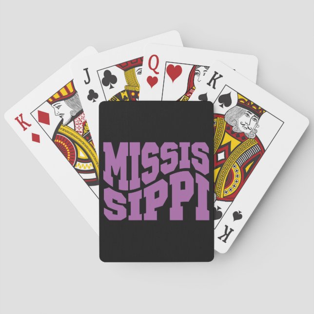 Mississippi Playing Cards (Back)