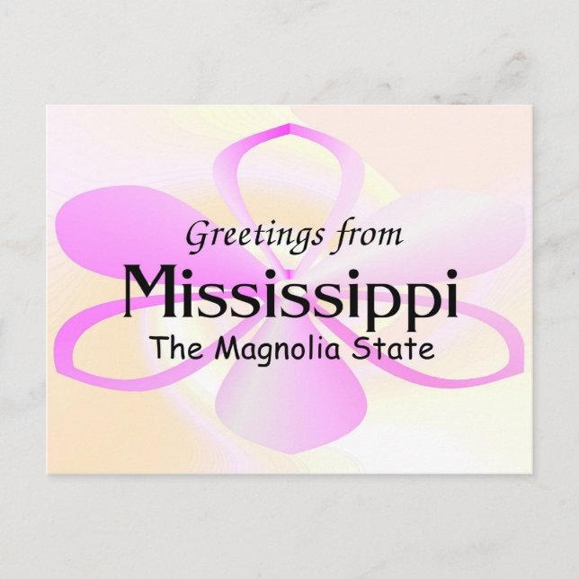 Mississippi Postcard (Front)
