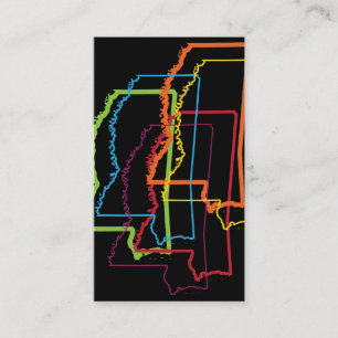mississippi pride blur business card