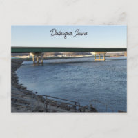 Mississippi River Bridge in Dubuque Iowa