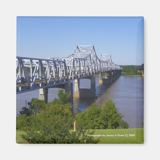 Mississippi River Bridge Magnets (Front)