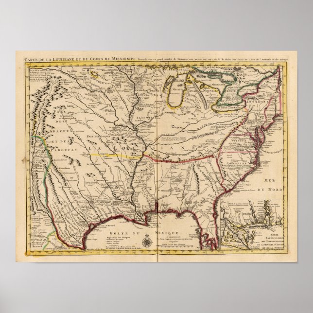 Mississippi River Poster (Front)