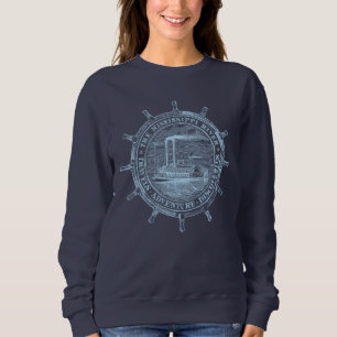 Mississippi River. Travels. Adventure. Discoveries Sweatshirt
