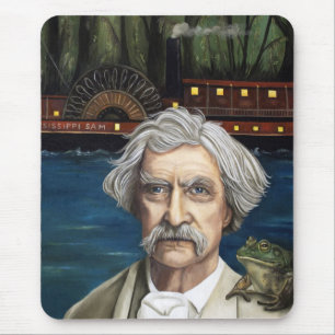 Mississippi Sam Aka Mark Twain Mouse Pad