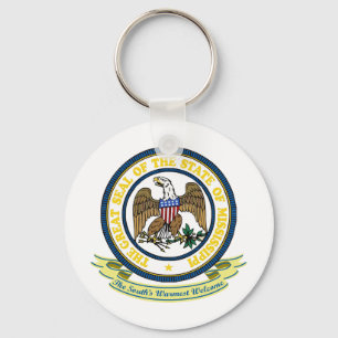 Mississippi Seal Key Ring