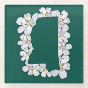 Mississippi State Flower Coaster
