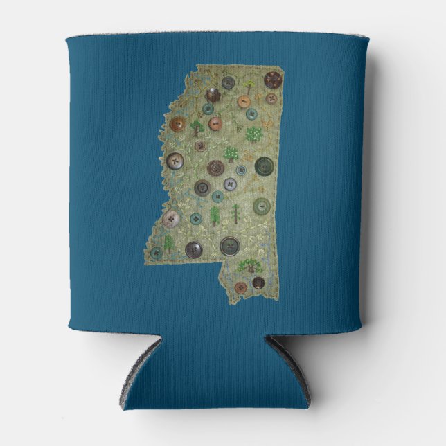 Mississippi State Parks Coozie! Can Cooler (Front)