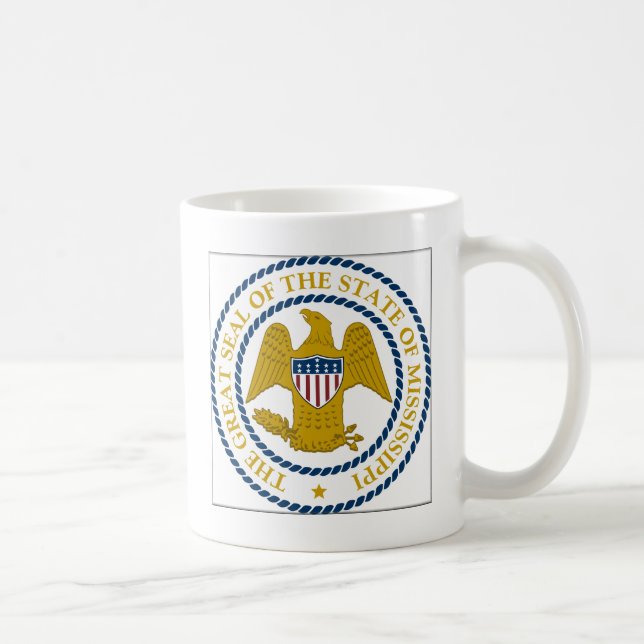 Mississippi State Seal Coffee Mug (Right)