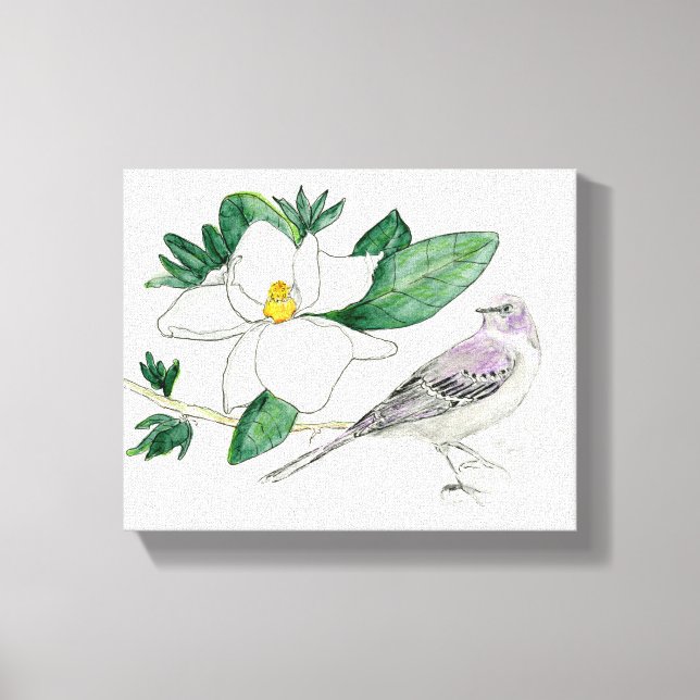 Mississippi Stretched Canvas Print (Front)