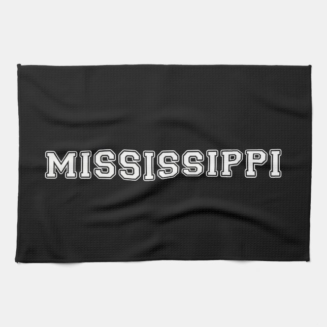 Mississippi Tea Towel (Horizontal)