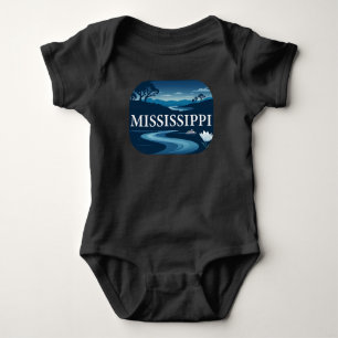 Mississippi United States of America Baby Bodysuit