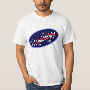 Mississippi USA flag colours  t-shirt