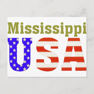 Mississippi USA! Postcard
