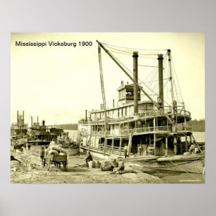 Mississippi Vicksburg Print