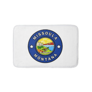 Missoula Montana Bath Mat