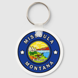 Missoula Montana Key Ring