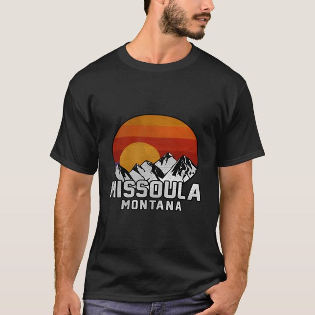 Missoula Throwback T-Shirt (Front)