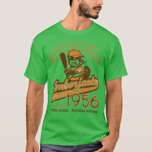 Missoula Timberjacks - Montana - Vintage Defunct B T-Shirt