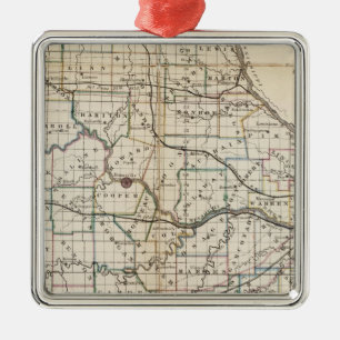 Missouri 2 metal tree decoration