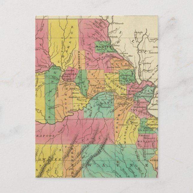 Missouri 5 postcard (Front)