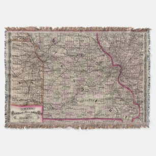 Missouri 7 throw blanket
