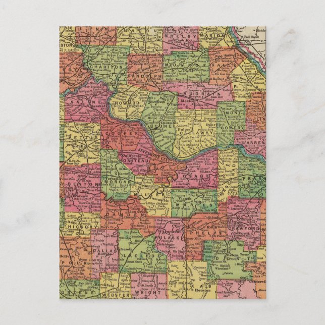 Missouri 8 postcard (Front)