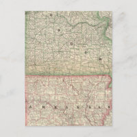 Missouri and Arkansas