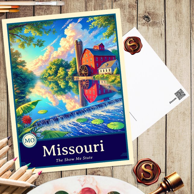 Missouri | Anime Style Cel Shaded Postcard (Creator Uploaded)