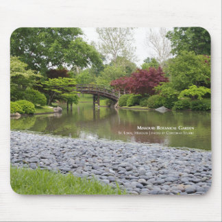 Missouri Botanical Garden Japanese Drum Bridge Mouse Pad