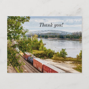Missouri Capitol View Thank You Postcard
