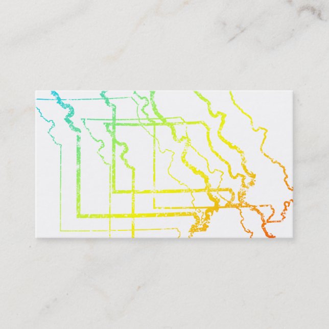 missouri chill blur business card (Front)