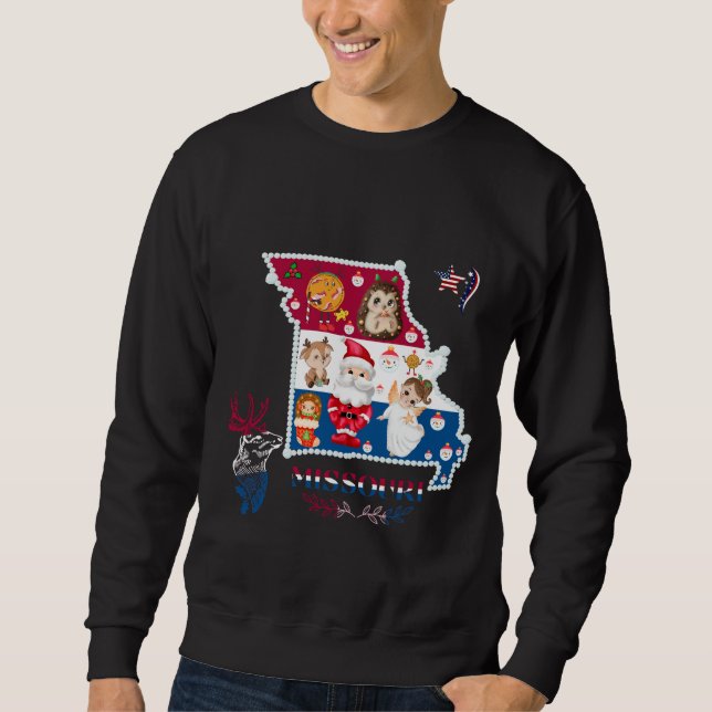 Missouri Christmas Sweatshirt (Front)