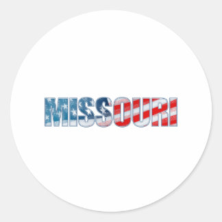 Missouri Classic Round Sticker