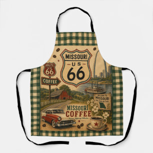 Missouri Coffee Kitchen Mother Road Apron