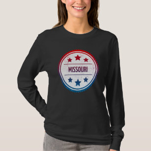 Missouri - Cool Us State Retro Badge T-Shirt