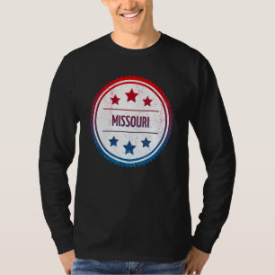 Missouri - Cool Us State Retro Badge T-Shirt