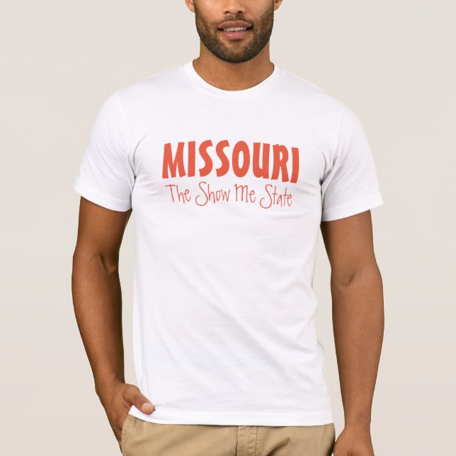MISSOURI custom text clothing T-Shirt (Front)