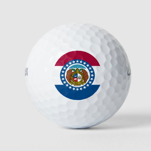 MISSOURI FLAG GOLF BALLS (Front)