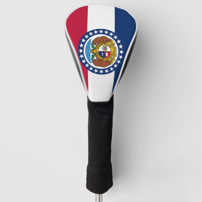 Missouri Flag Golf Head Cover (Front)