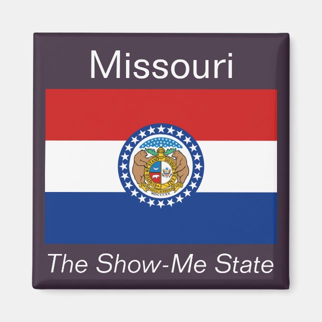 Missouri Flag Magnet (Front)
