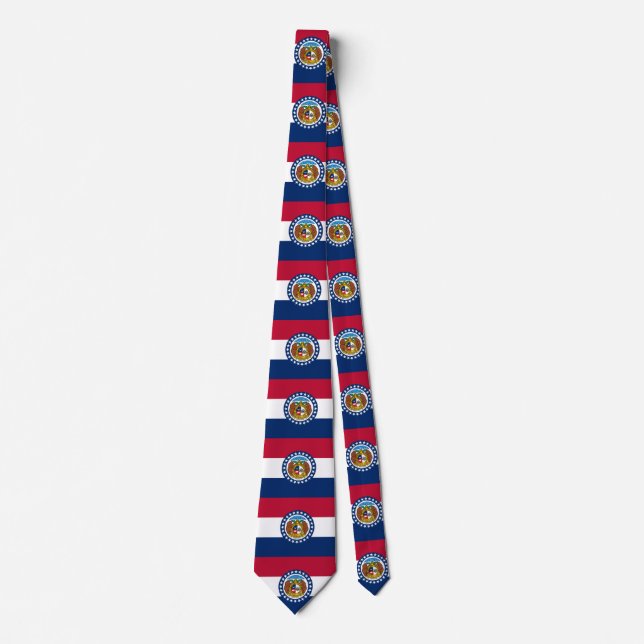 Missouri Flag Tie (Front)