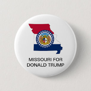 MISSOURI for DONALD TRUMP 2020 Presidential Button